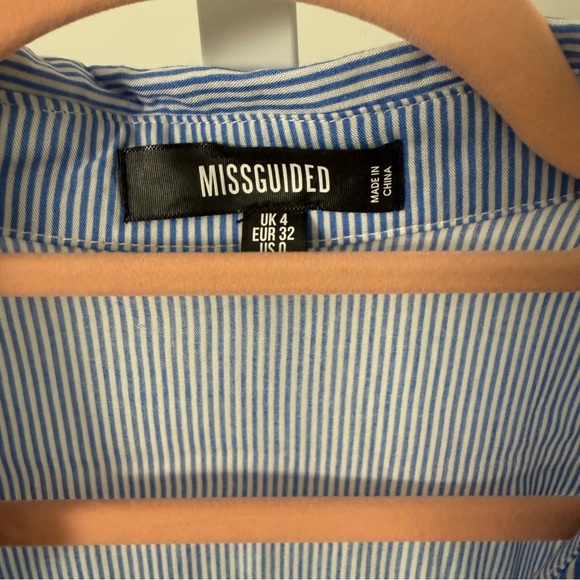 MISSGUIDED LONG SLEEVE WOMEN BUTTON DOWN SIZE 0 - Picture 4 of 4